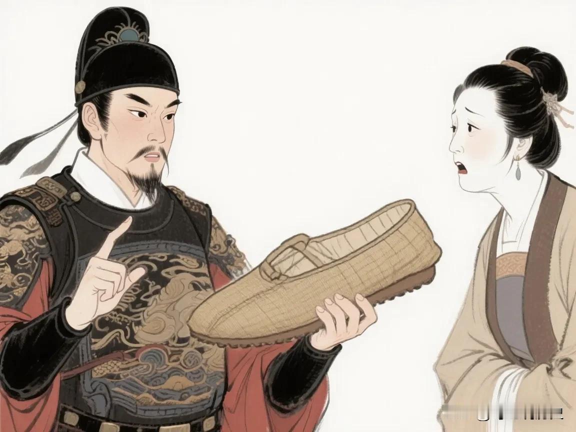 嘉靖年间，一女子因一只男鞋被指通奸，继母绑至官府逼问情夫姓名，锦衣卫指挥使陆炳恰