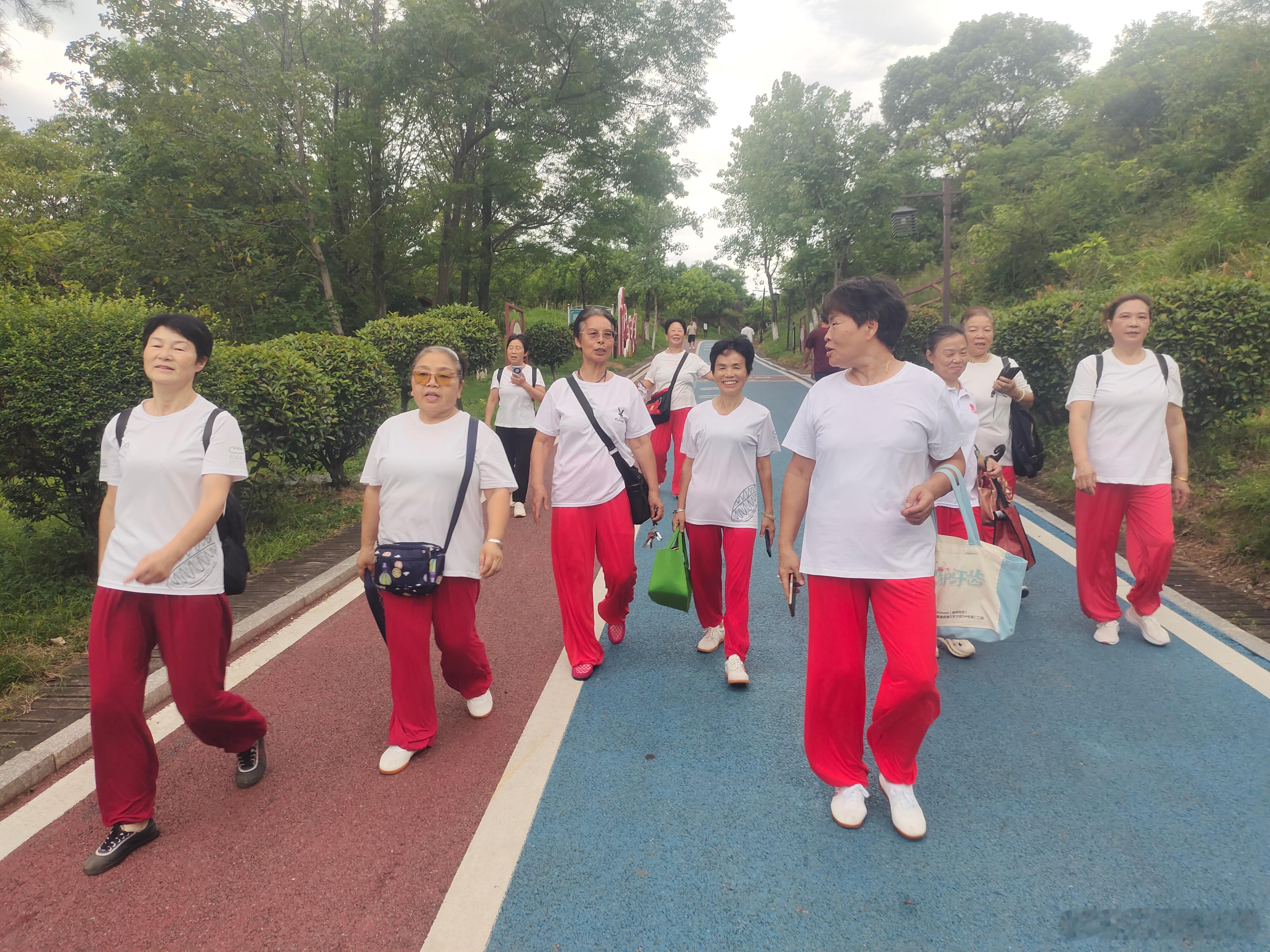 江西省南城县黎明脚步盱江书院健身团队 