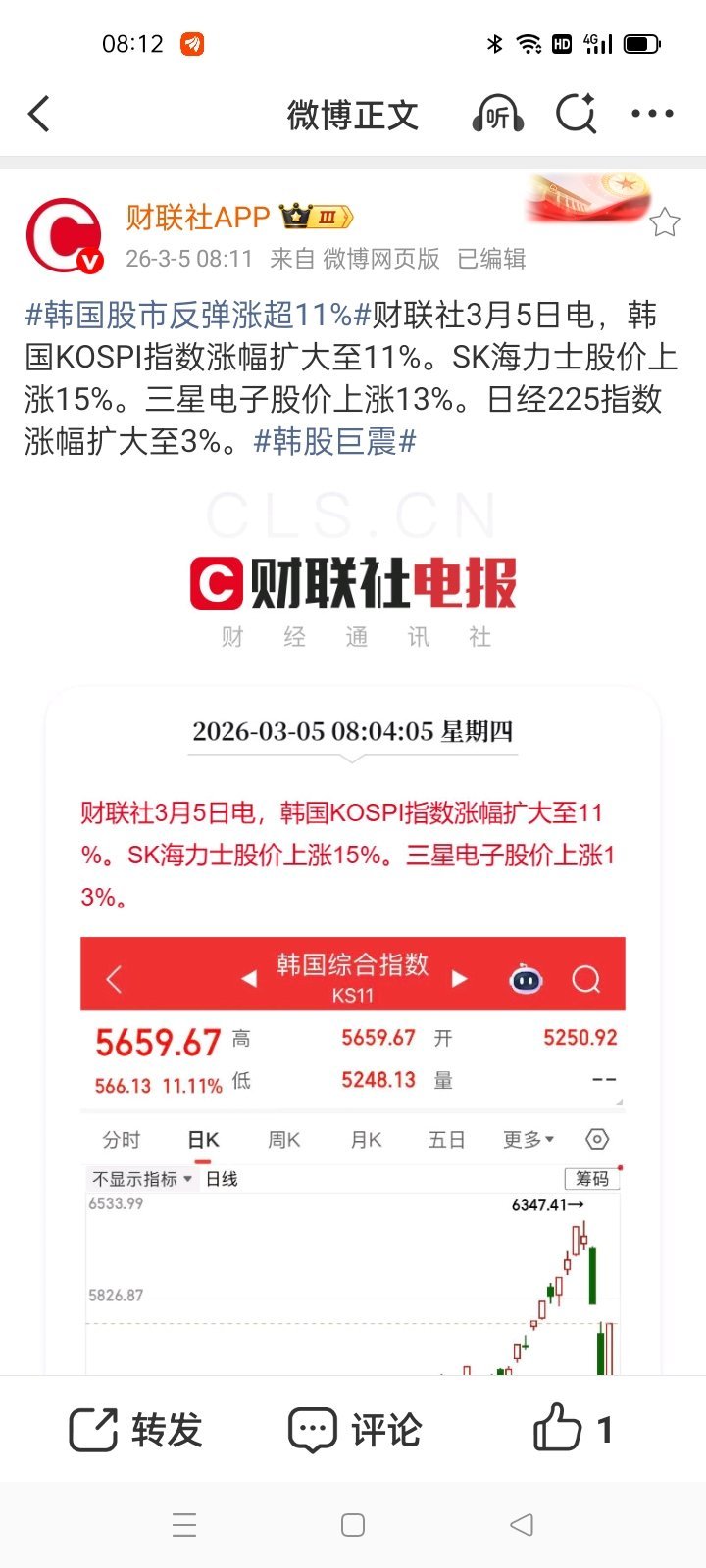 生活手记发起进攻的美国和以色列的股市都开始涨了，说明战场的胜负已定。那咱们看热闹