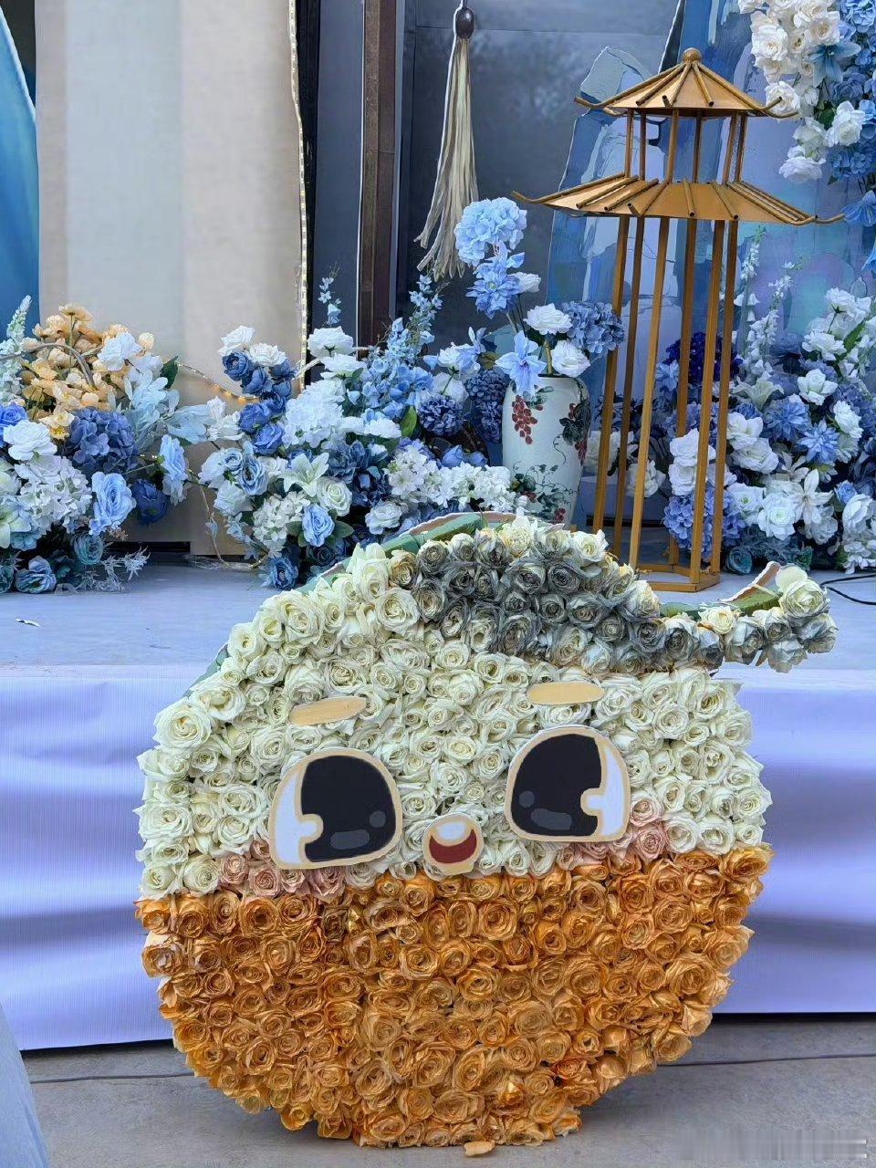 陈哲远江山为聘杀青现场 好浪漫好好看 排面拉满  陈哲远杀青大吉辛苦了！下部戏更