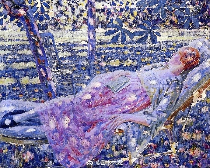 躺椅上的夏日时光Summer Day in a Chaise Lounge路易斯