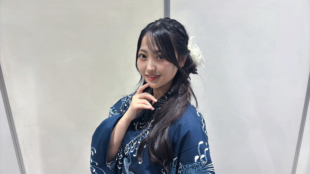 蔵盛妃那乃「じゃん！浴衣やったよ！いつもは可愛い系のもの選びがちやねんけど、大人