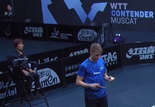 林诗栋2-2西多连科现在温瑞博没有场外啊这次就刘志强刘恒两个男队教练李大成郑长弓