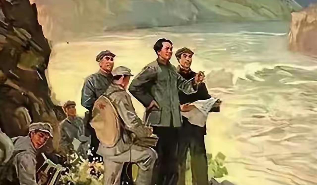 四渡赤水历尽艰难，
经典战役弹唱千秋！