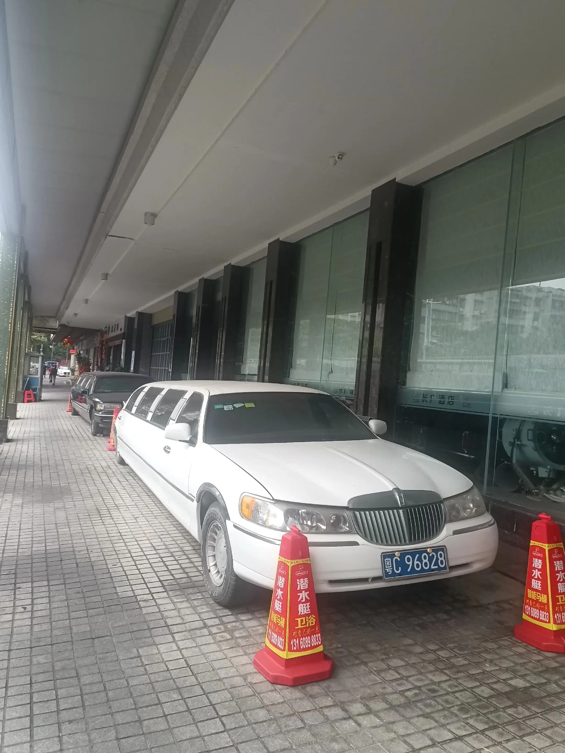 番禺情怀车 林肯加长牌 当年富豪结婚甲