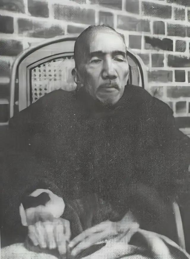 1941年，几个日本兵闯入一位中国老人家中，双目失明的老人用流利的日语厉声斥责。