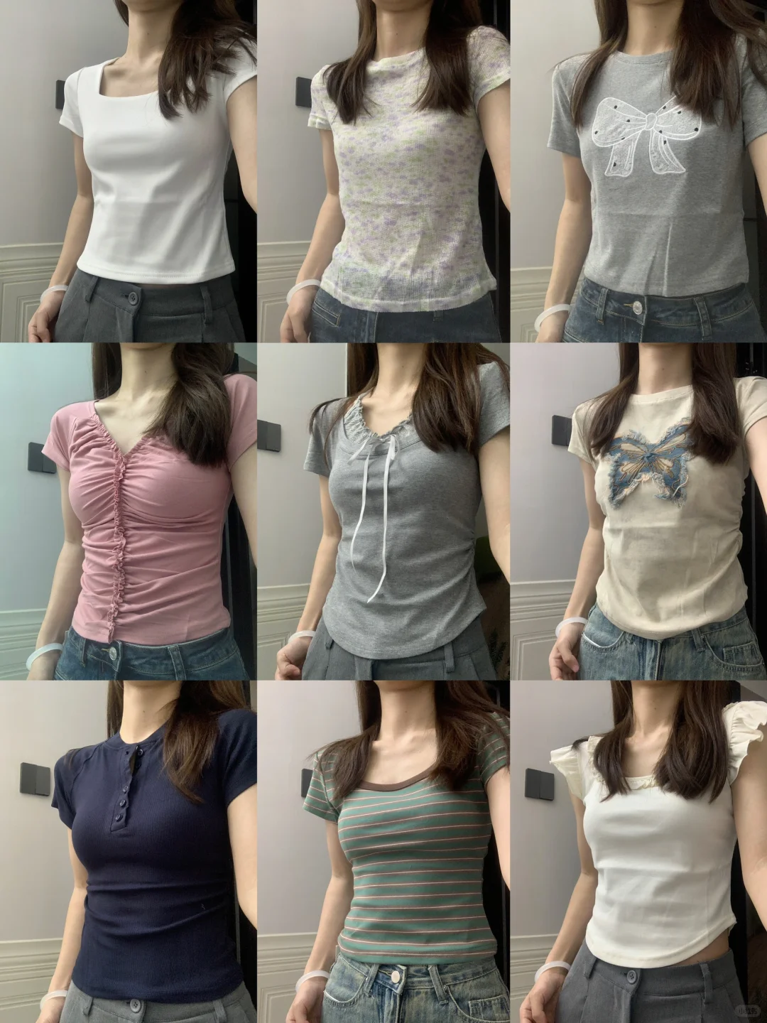 喜欢的9️⃣件短袖合集