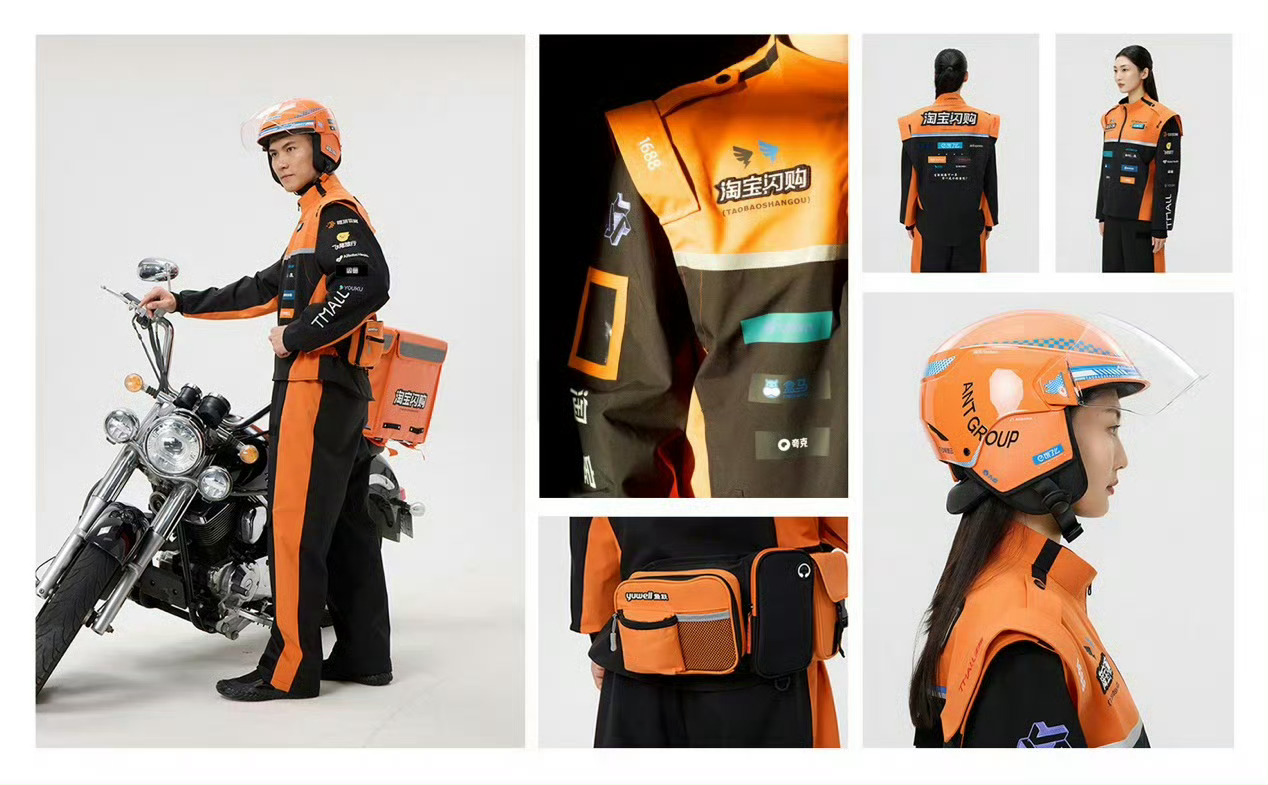 F1上海站迈凯伦车手和骑手要同场竞技了，都是争分夺秒，你为冠军我为单！迈凯伦的机