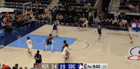 杨瀚森补篮！！打进！！ 