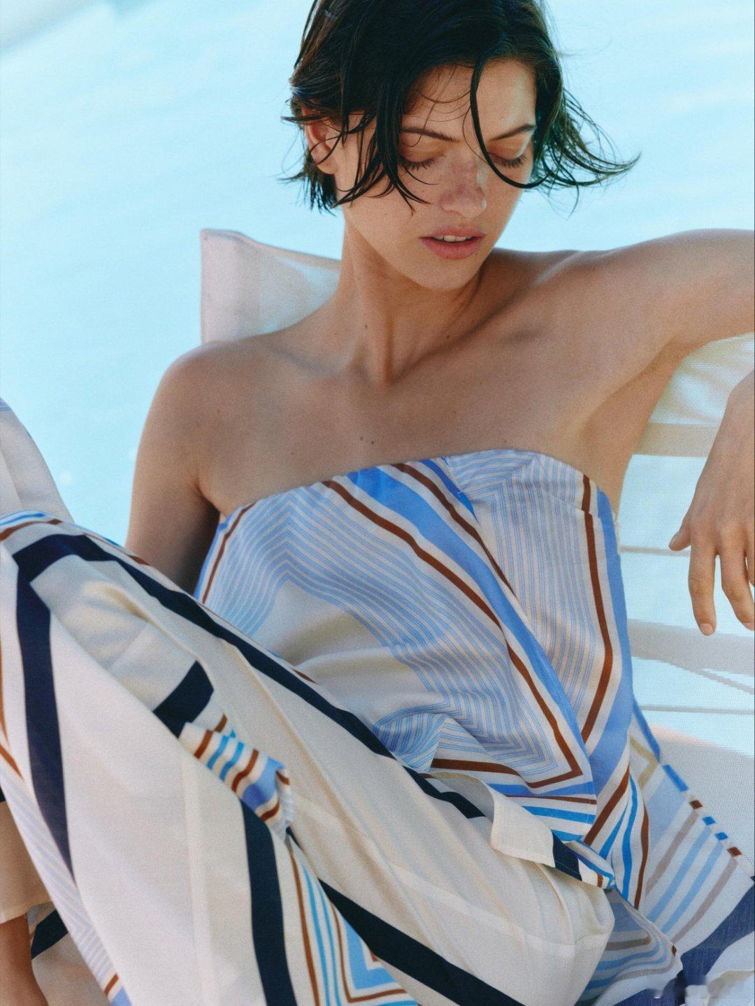 出海感受夏风，HM夏日城市度假系列，喜欢图三的小裙子👗 