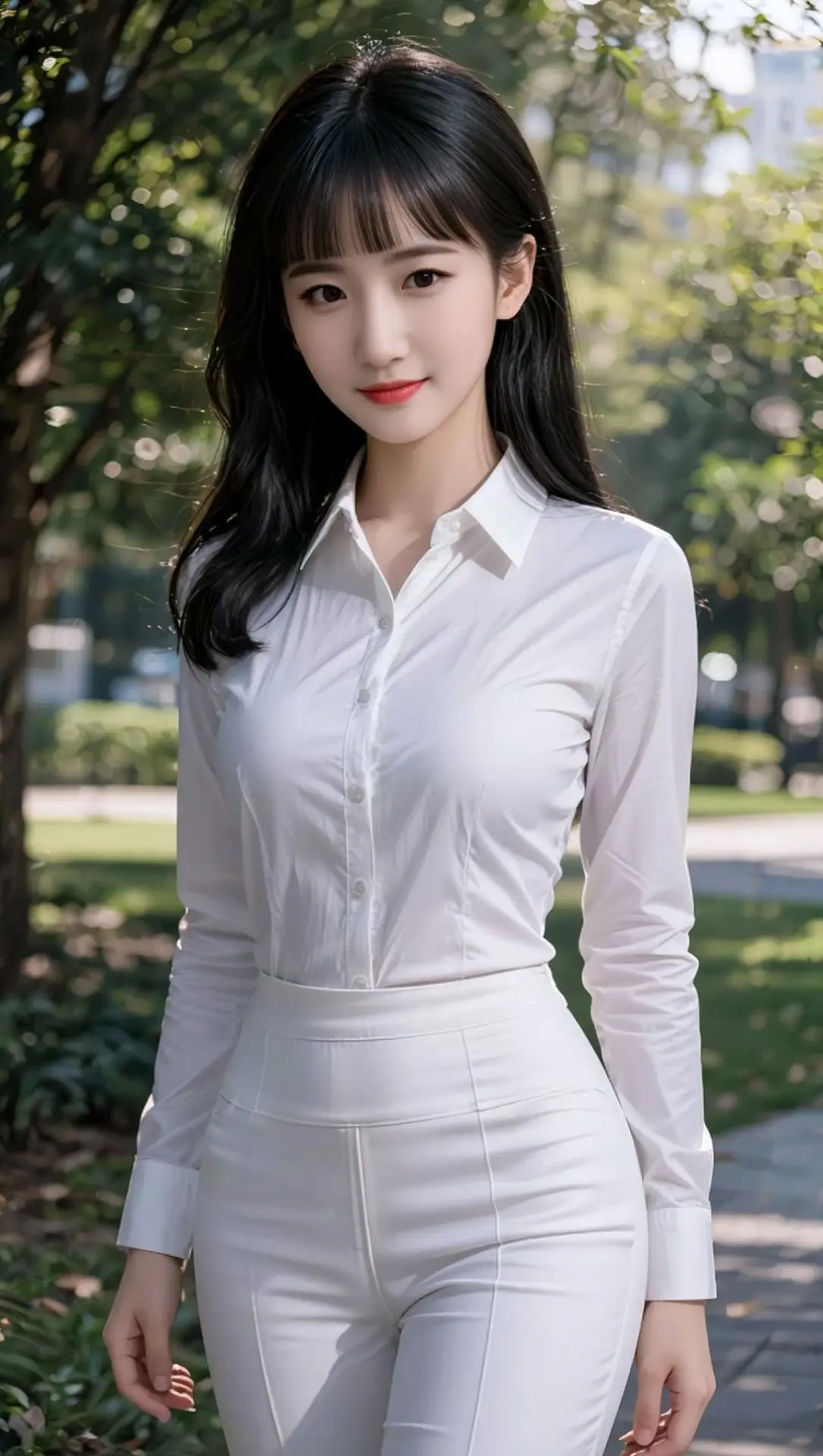 AI纯白质感写真 随变ai随便玩