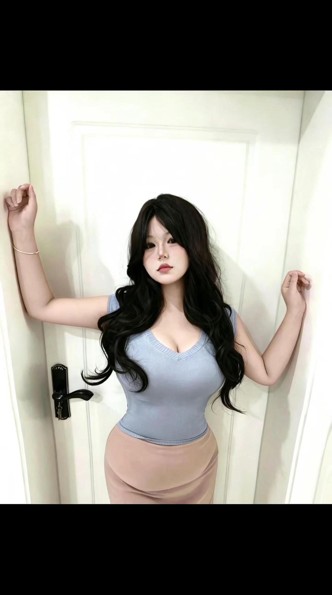 高考志愿填的你 希望能上正常身材展示 微胖女生
