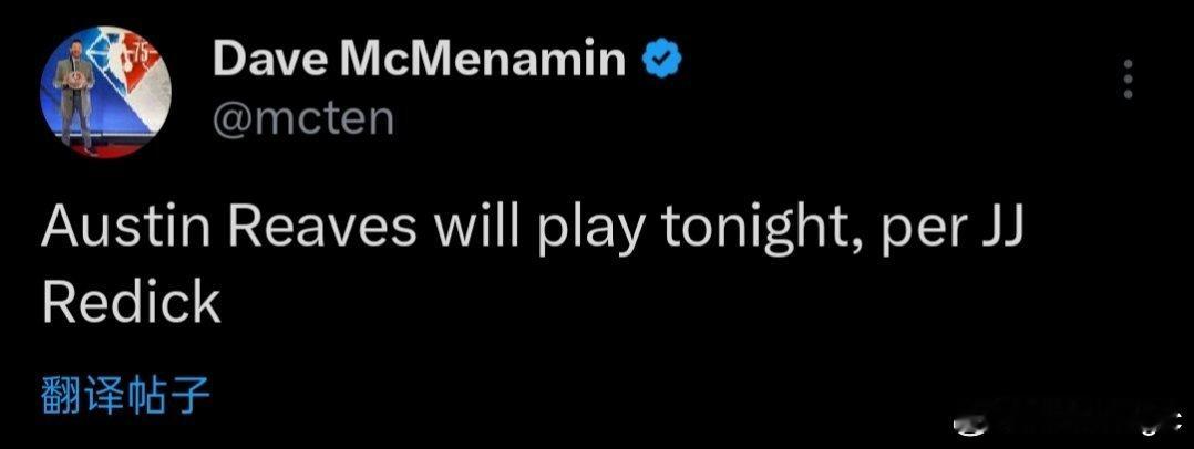 里弗斯今晚复出！！！此前因左小腿拉伤已连续缺席19场比赛！！湖人vs篮网