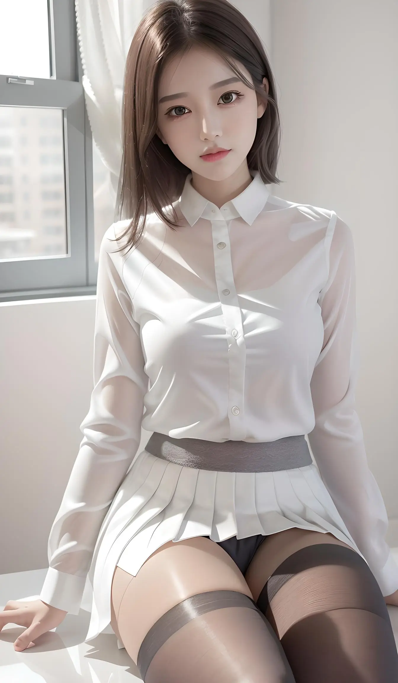 原创 丰满女生 夏天妹妹 凹凸有致 美人心计