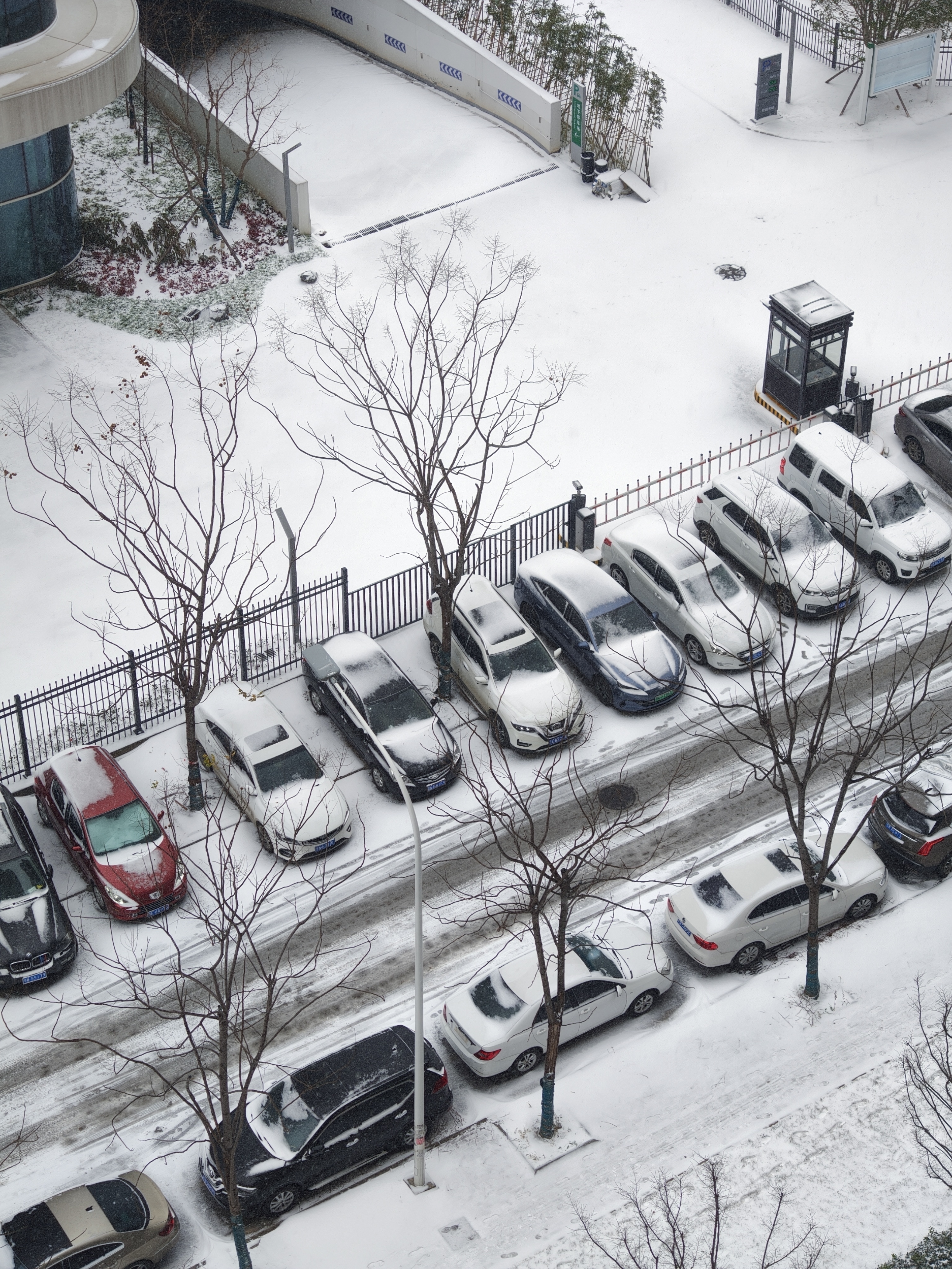 早，武汉终于下雪了