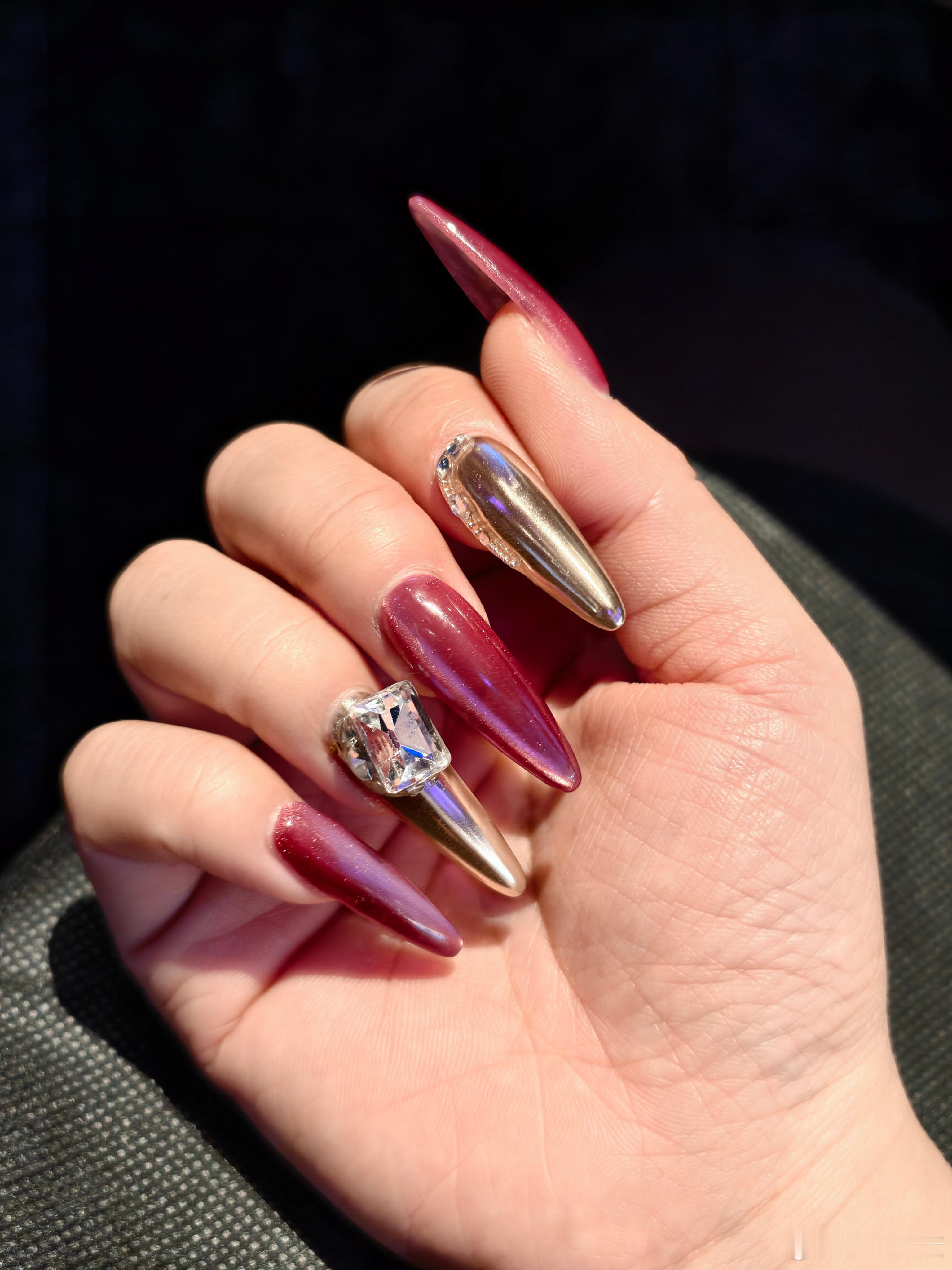 16号集体洗头美甲已经提前做了就差16号洗头了