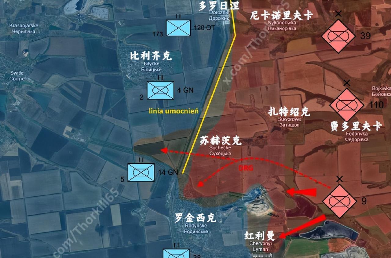 近一周过去，该地区局势基本保持不变，俄军正在巩固阵地，可能正在集结兵力准备发动更