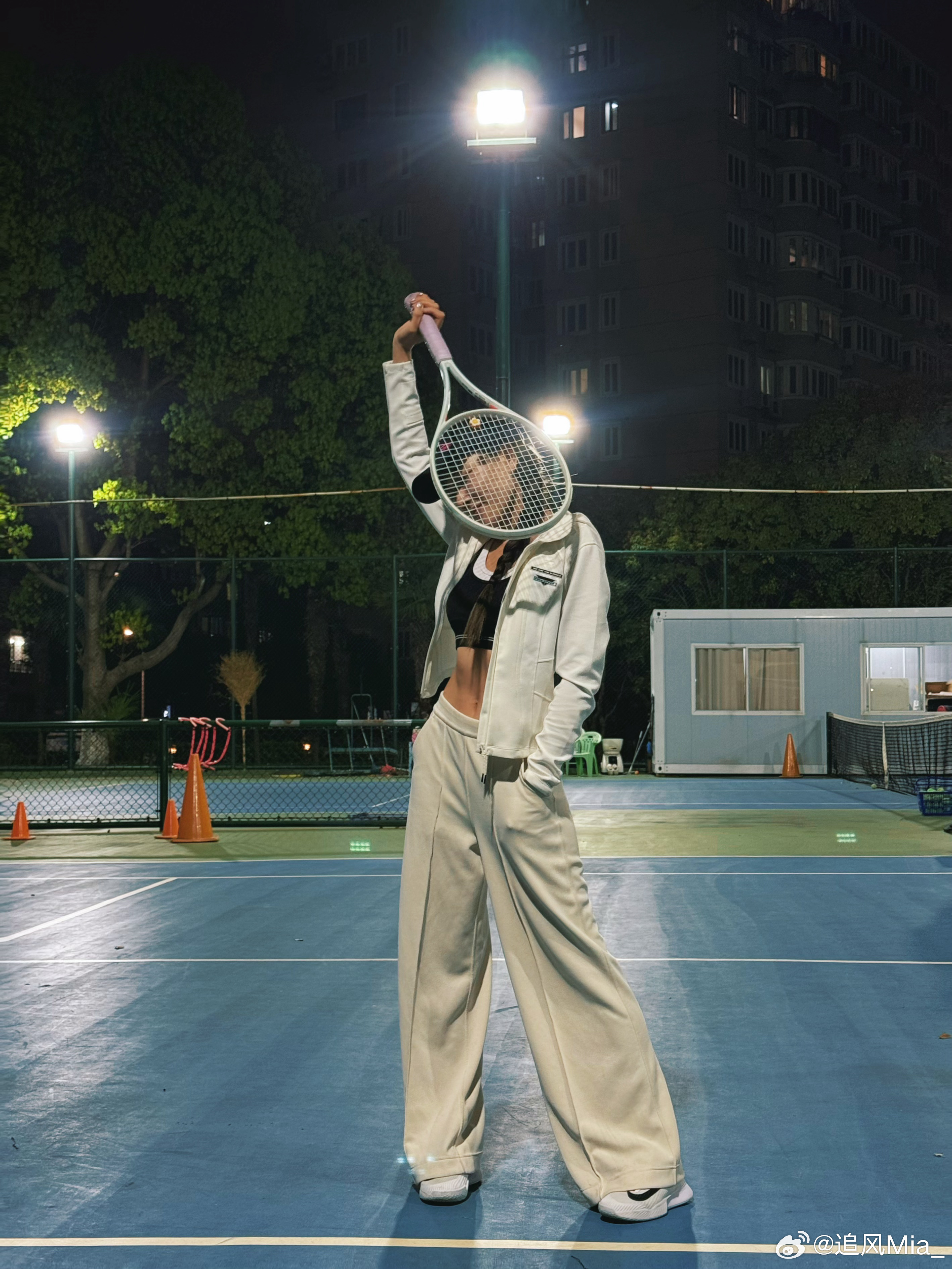 mia的plog时刻 兄弟们 又来学网球了？ 上海