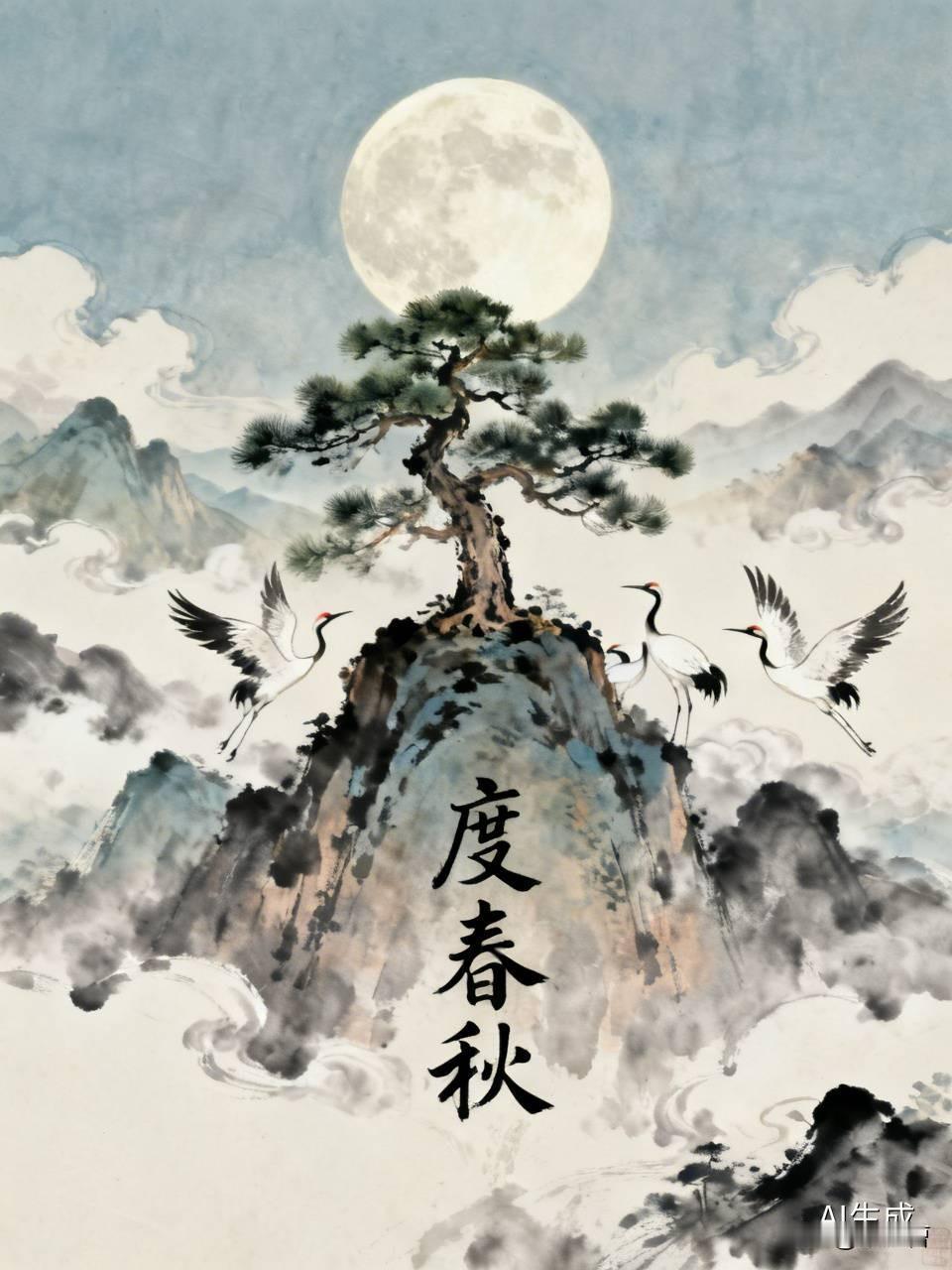 度春秋

岁月如梭谁能留，
人生转瞬已白头。
惟愿余生皆顺遂，
多寻欢愉少烦忧。
