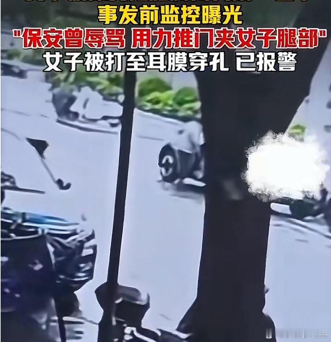 踹保安后被掌掴女子耳膜穿孔这起事件里，双方的行为都存在问题。女子先踹保安的行为激