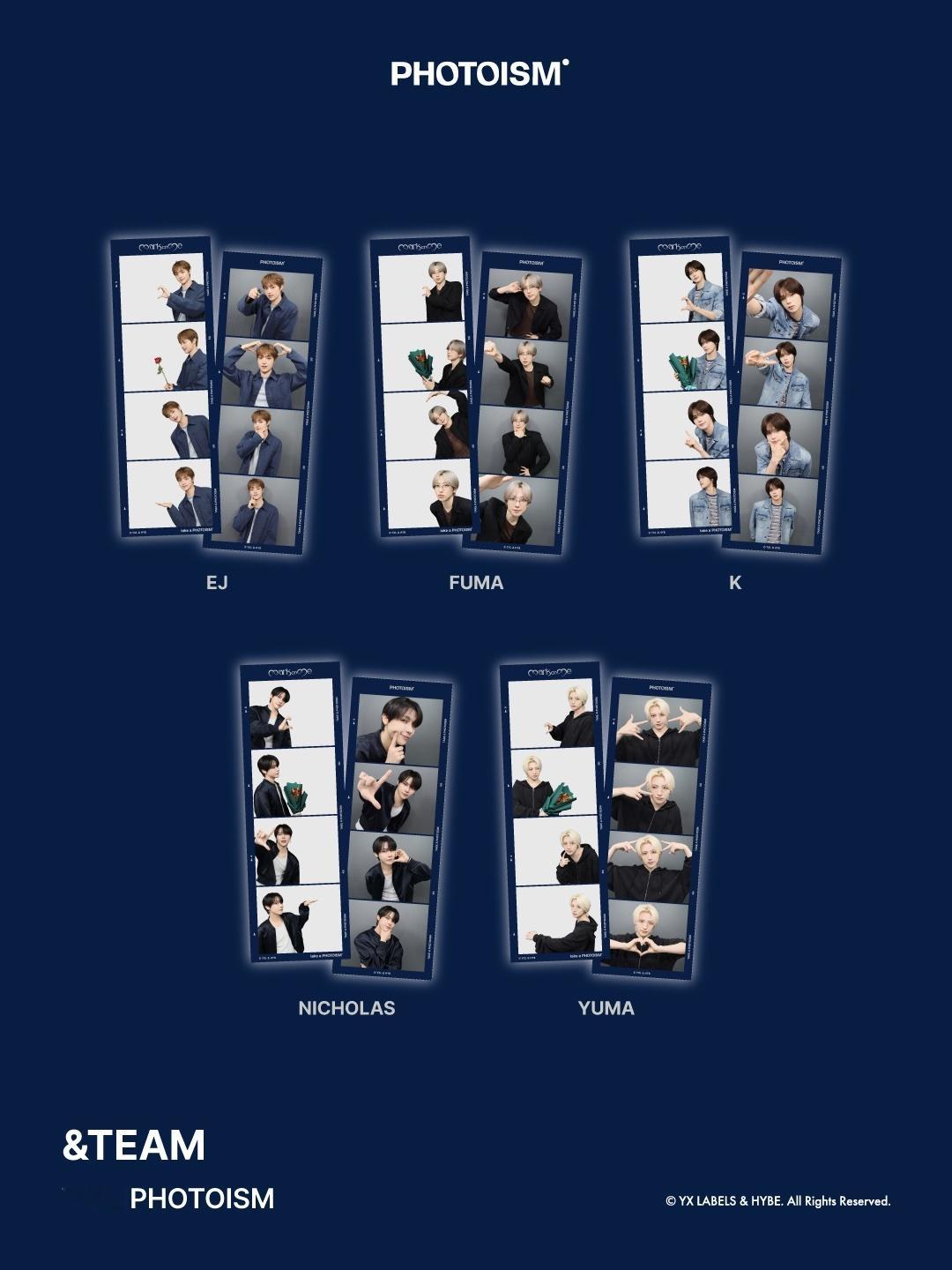260912 photoism_kr更新PHOTOISM with &TEAMA