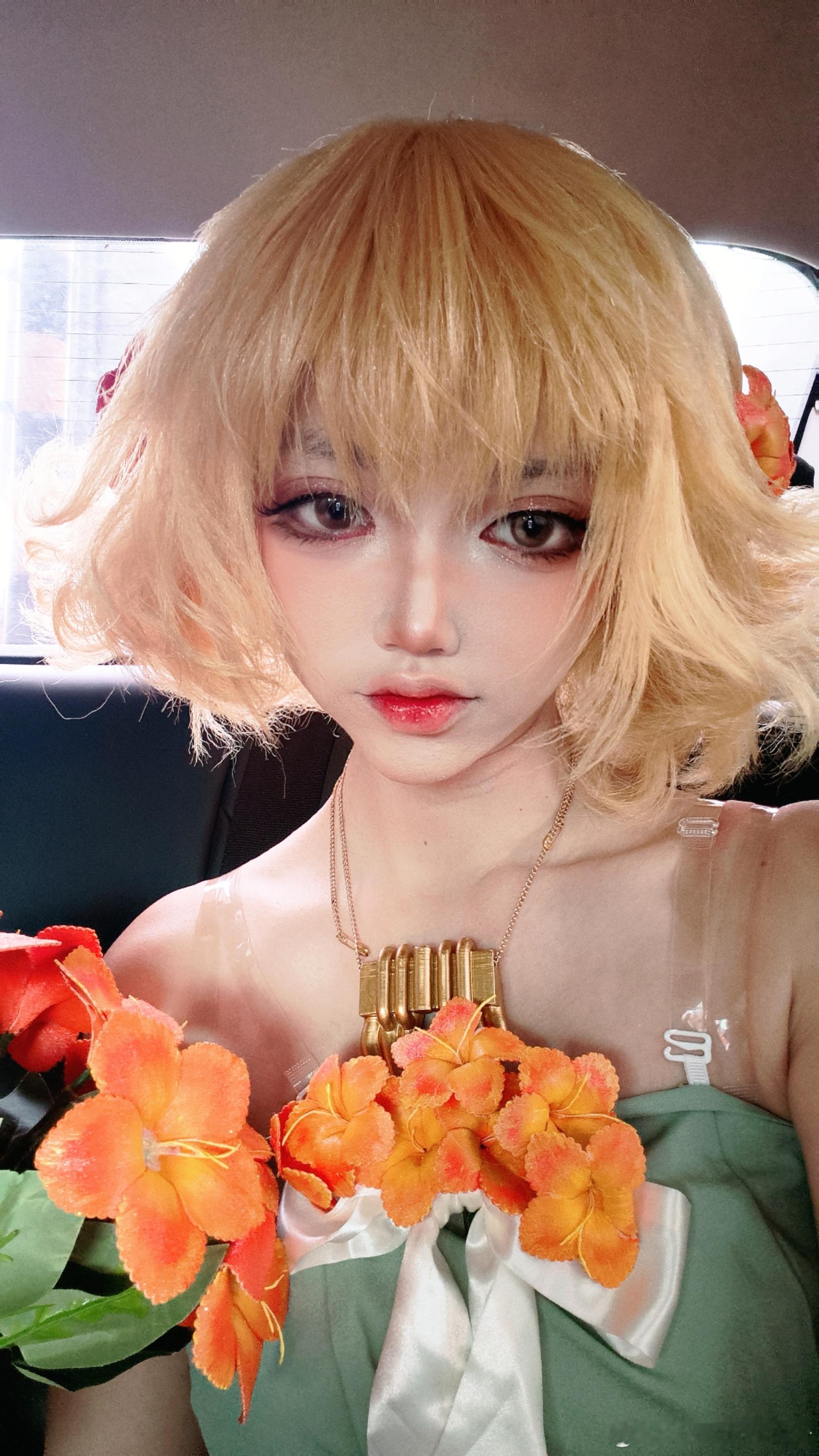 cosplay[超话]今日去高达seed only把十年前的化妆手法都拿出来了。