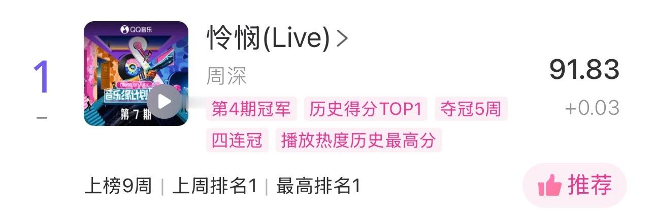 周深  📣2.3  Uni提醒 📣米米们睡前看看TX音乐棒里的uni棒和li