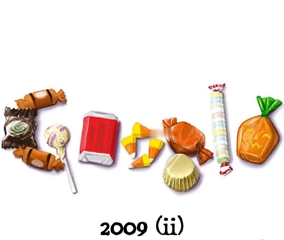 谷歌的第一个万圣节涂鸦于1999年10月31日亮相，用两个发光的南瓜替换了其标志