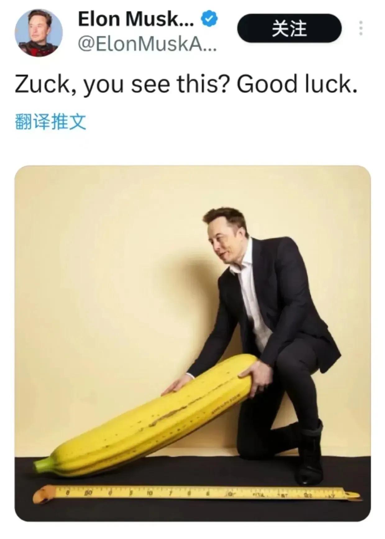 马斯克这是铁了心要和扎克伯格比🐔