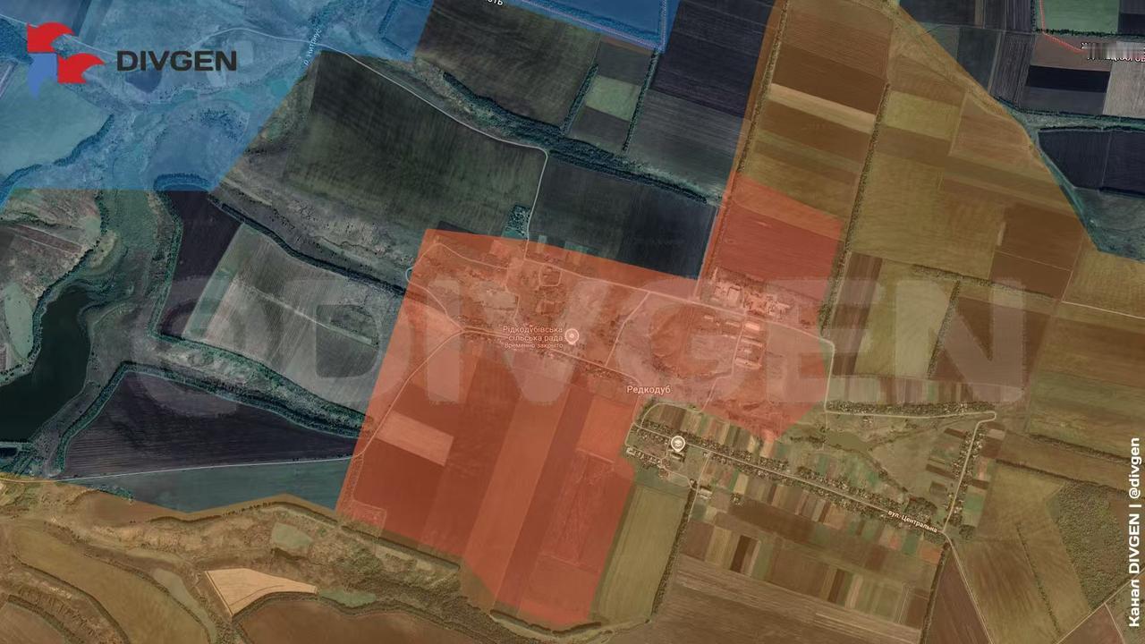 红利曼北部， 乌军之前反攻夺回的雷德科杜布村，又被西部集群一波冲锋夺回来了，乌军