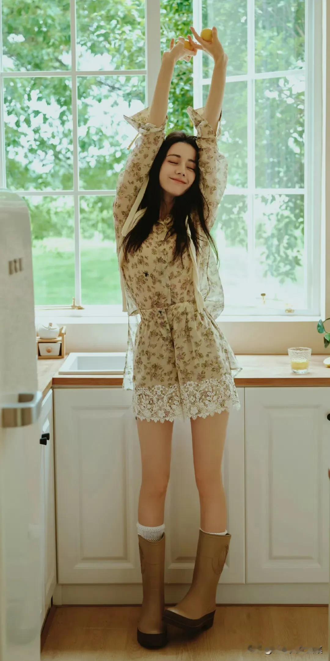 #绝美高清壁纸分享#迪丽热巴邻家少女生日写真壁纸 ​​​