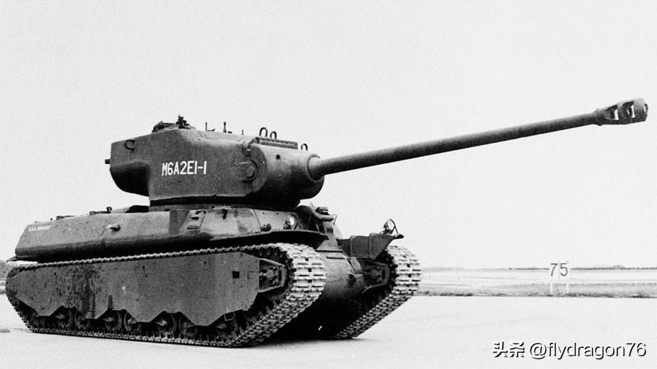 1944年，通用电气公司接到了一份订单，要求为M6重型坦克换装一门105毫米火炮