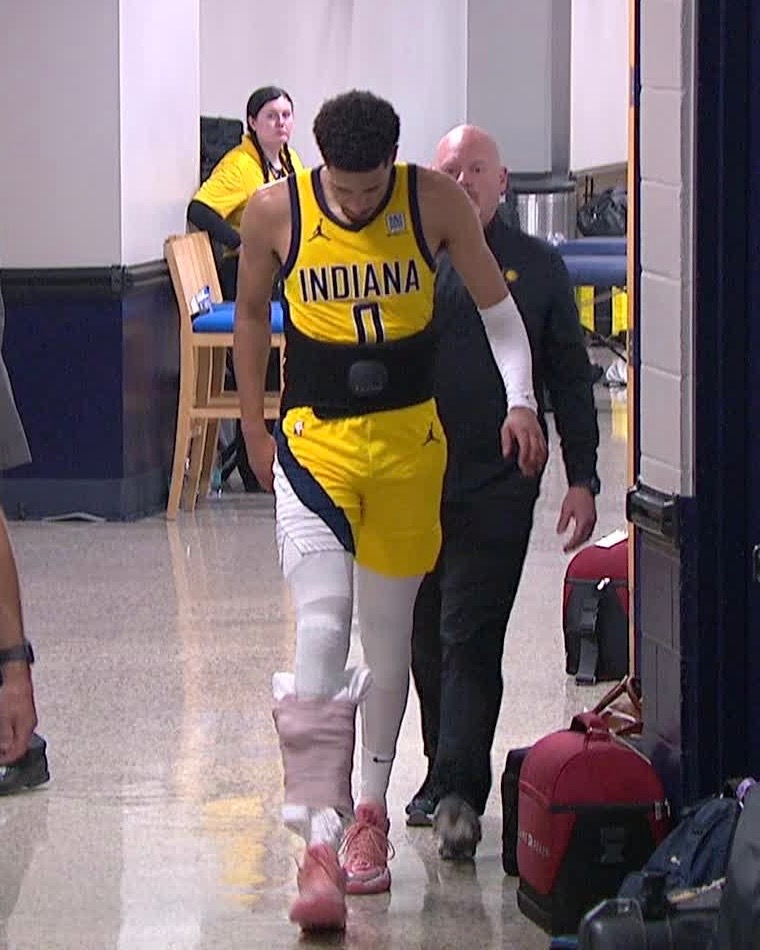 哈利的右小腿...步行者vs雷霆NBA总决赛 ​​​