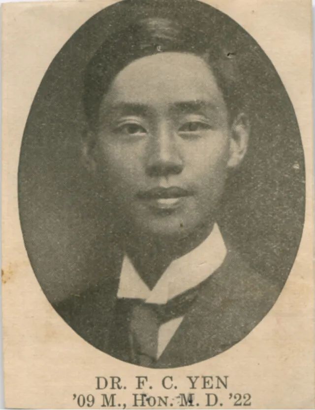 在一本上海民国时期现代化医院建设的小书，看到了中国现代医学界重要人物颜福庆的照片