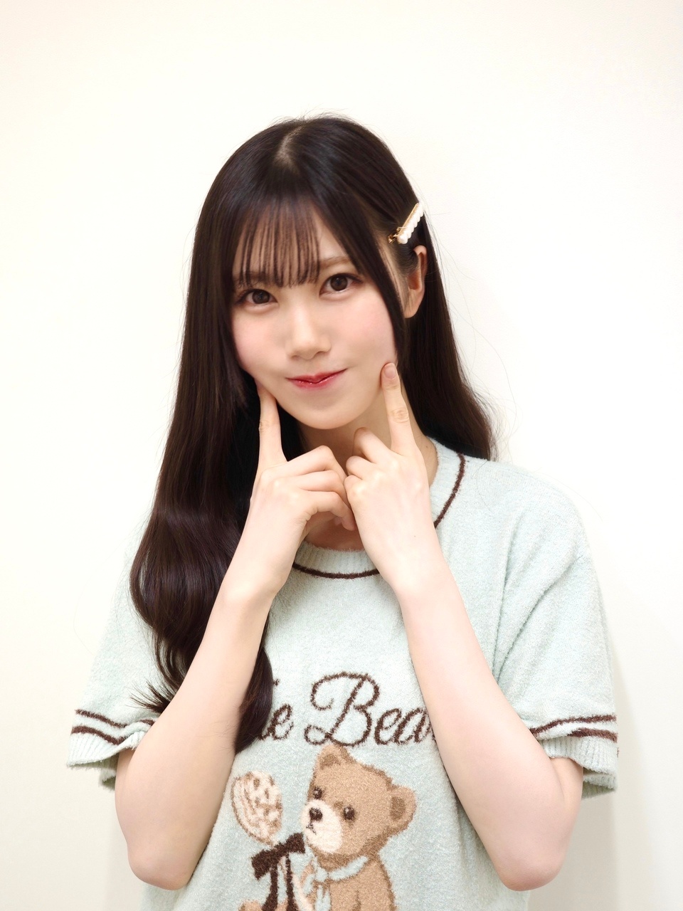 鶴崎仁香「パジャマミーグリをしたよ〜〜🧸皆さんもパジャマを着てくださったりして
