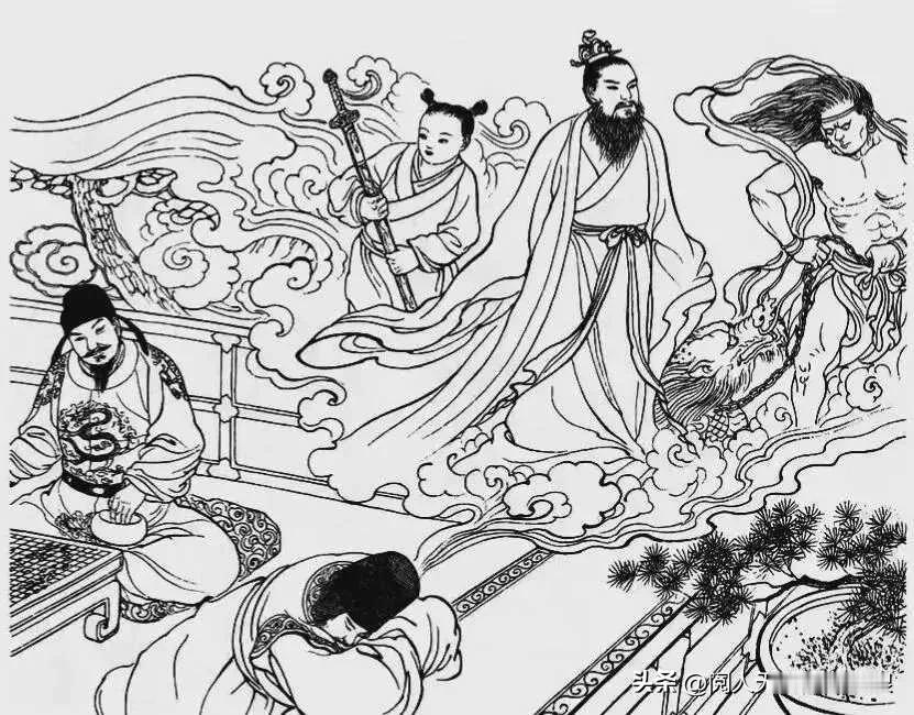 西游记中出现了东方朔、魏征、鲁班、关羽、孔子等历史人物，他们在天上都有仙位，究竟