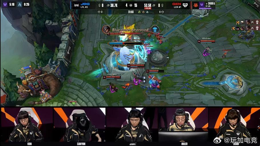 【2026全球先锋赛 小组赛 GEN 1-0 JDG】行云流水团战压制，GEN先