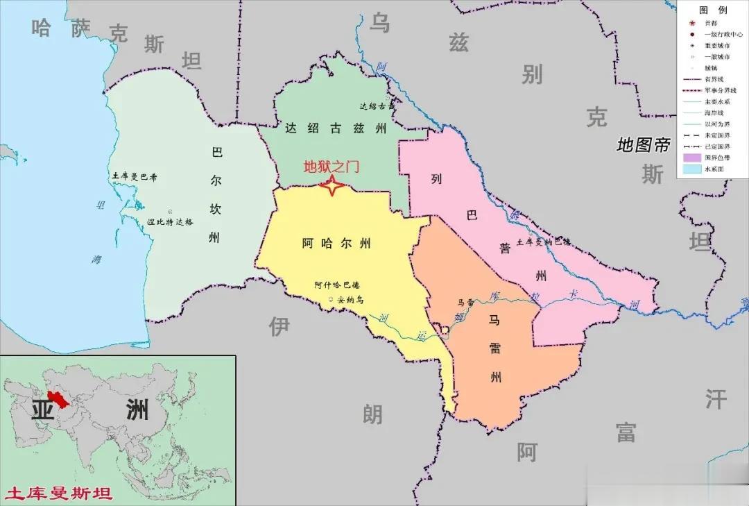 可惜了，土库曼自燃的天然气，可以用来发电吗？