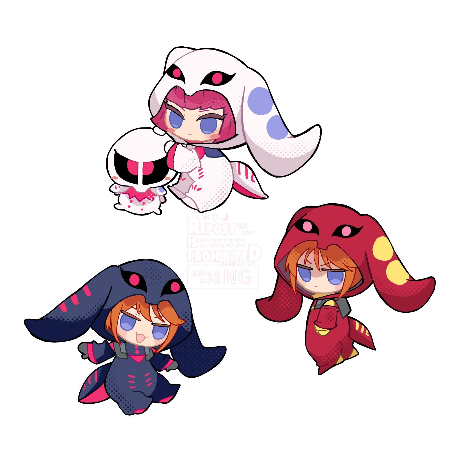 睡衣卡碧尼哈曼&浦露姊妹（via すぴか）高达