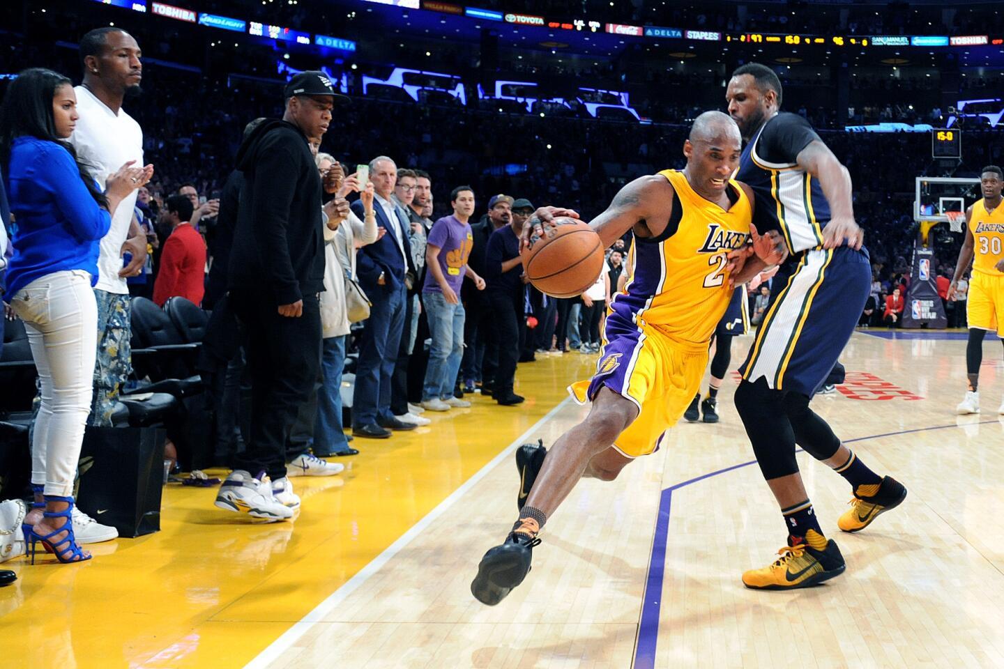 Kobe Bryant 喜闻乐见 穿我的鞋防守我系列科比