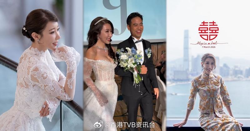 明报：陈婉衡出嫁 金器满身粉钻金凤褂皇亮相 朱智贤简淑儿做姊妹已离巢TVB的陈沛