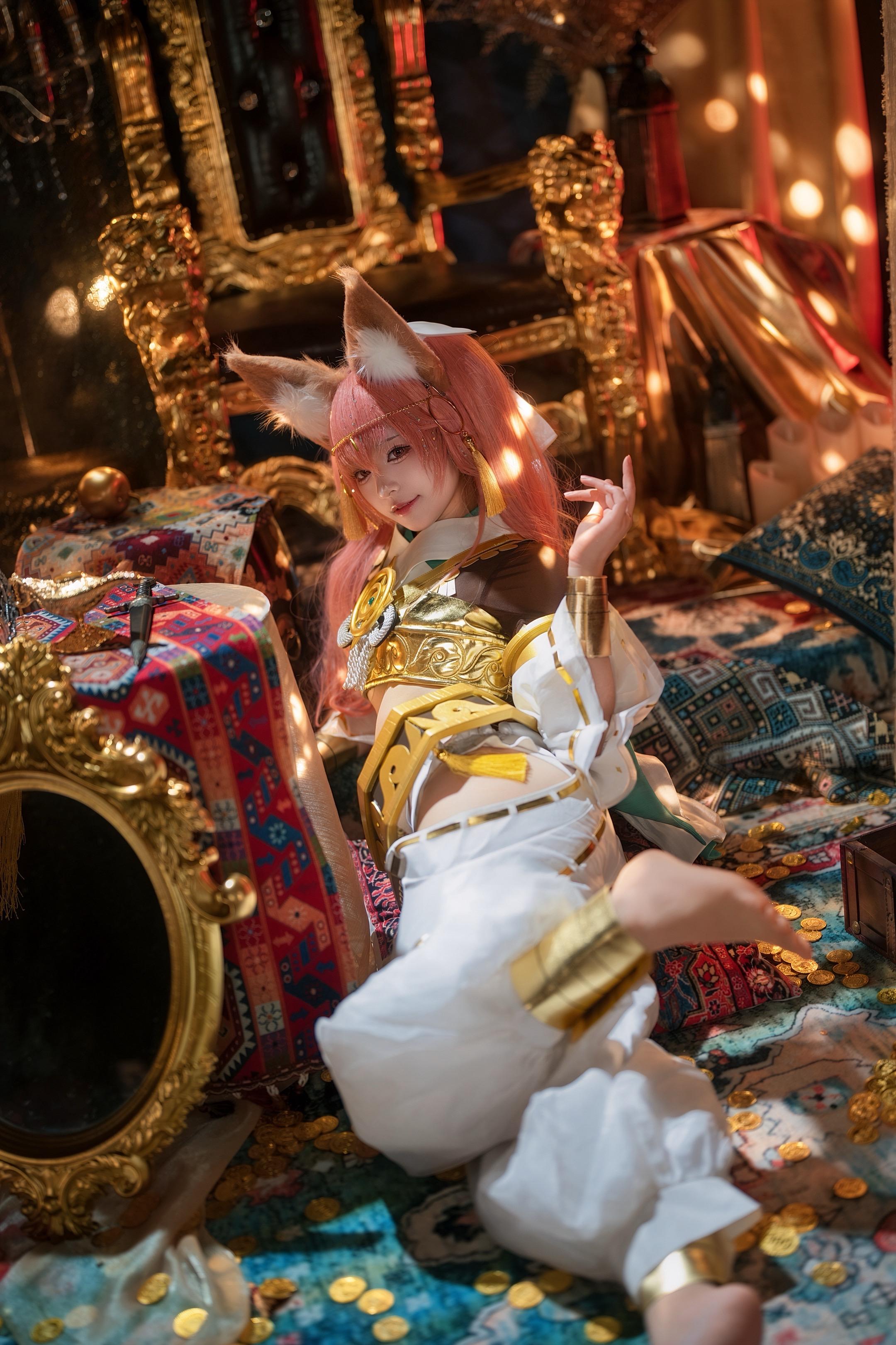 玉藻前cosplay.