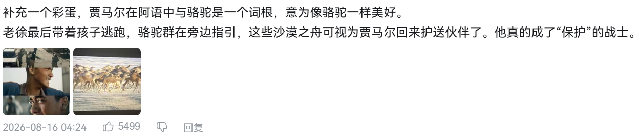 骆驼代表自由[泪][泪][泪]这段我好喜欢[泪] ​​​