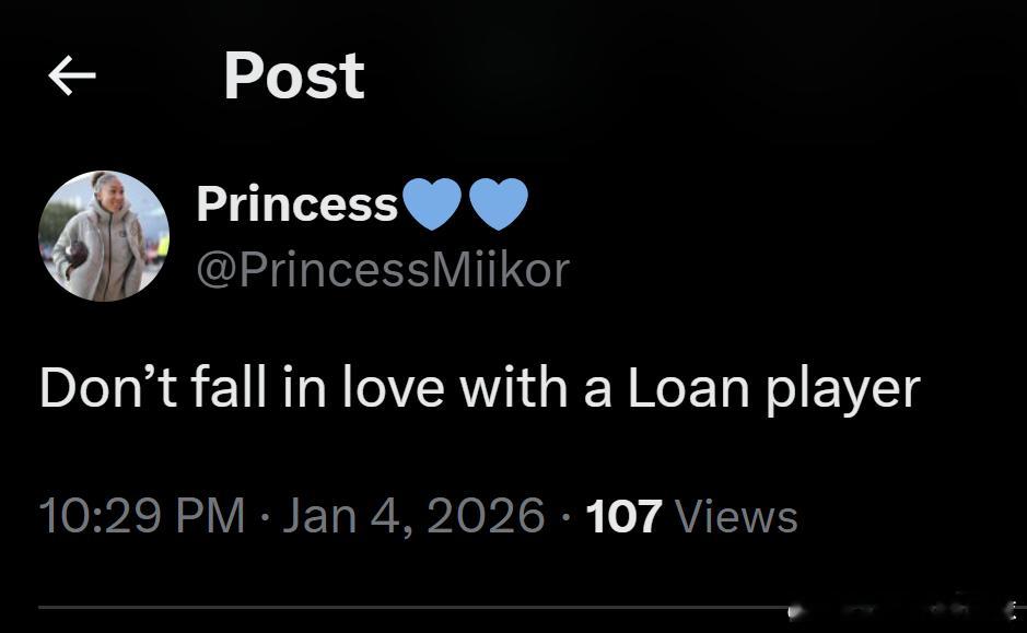 切尔西球迷在热刺账号下评论Maika的租借官宣。