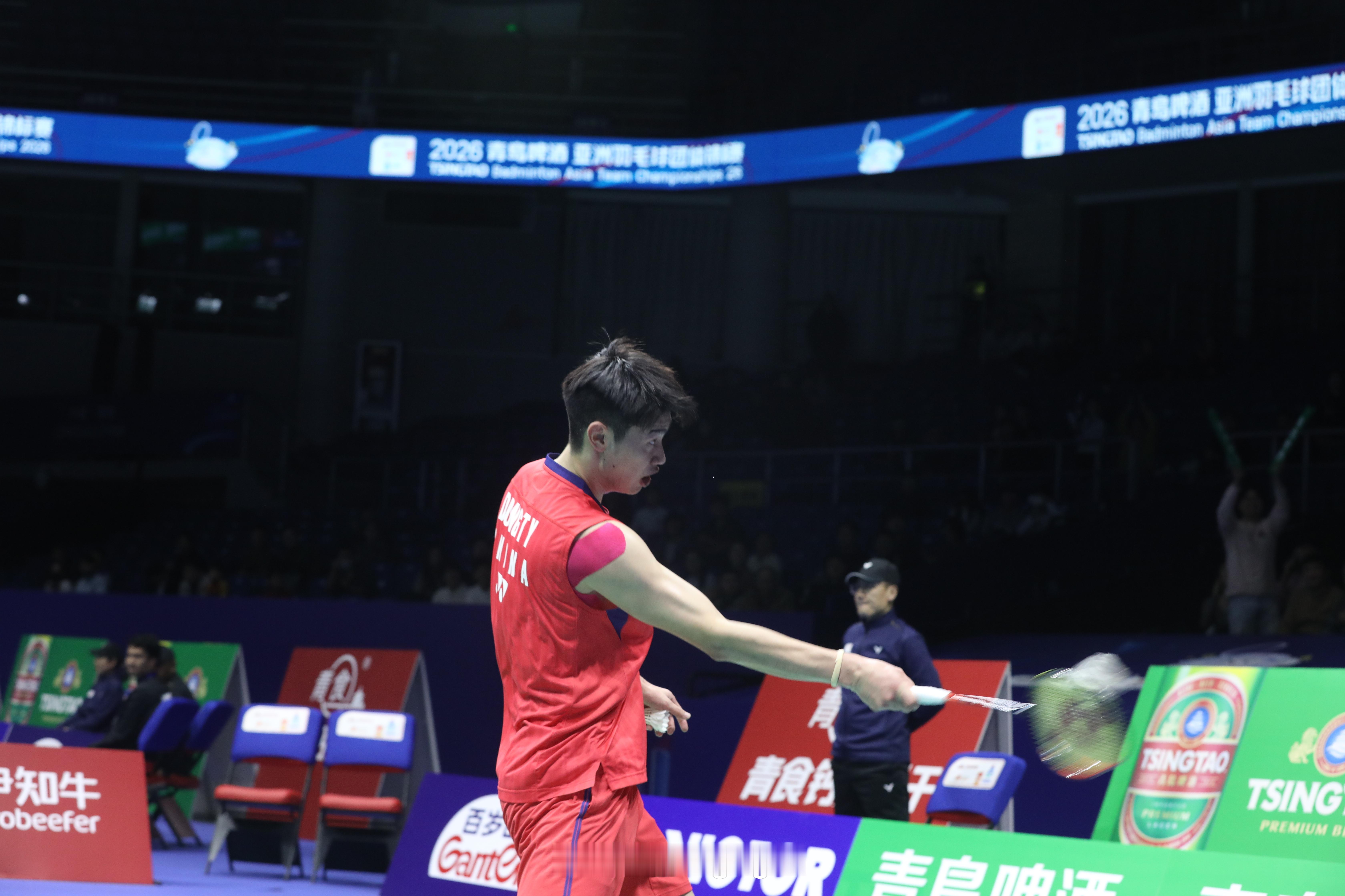 2026亚洲羽毛球团体锦标赛 男团半决赛🇨🇳3-2🇰🇷第一场 男单 王正