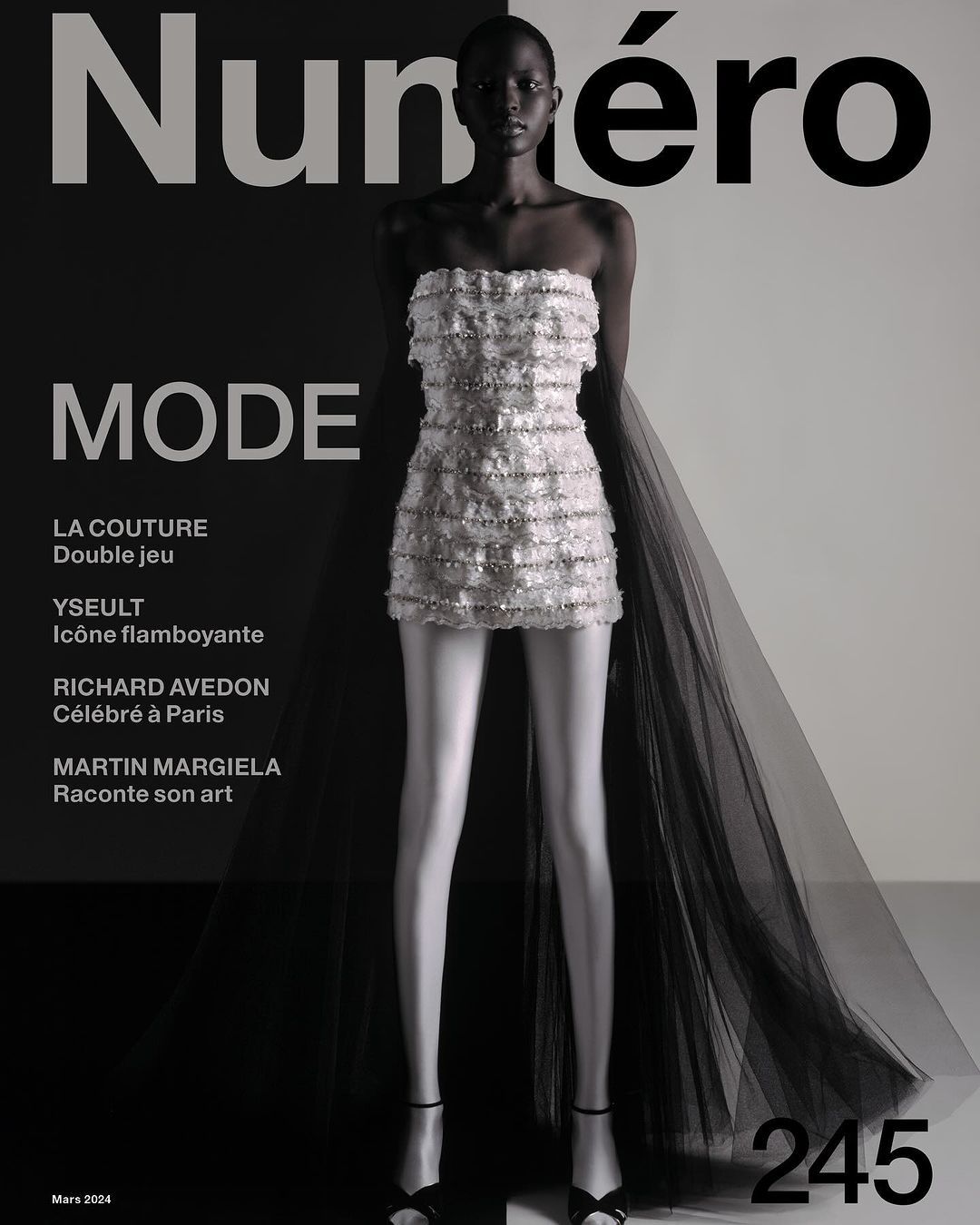 大都市Numero 三月刊封面，带来Chanel 和Dior 2024春夏新高定