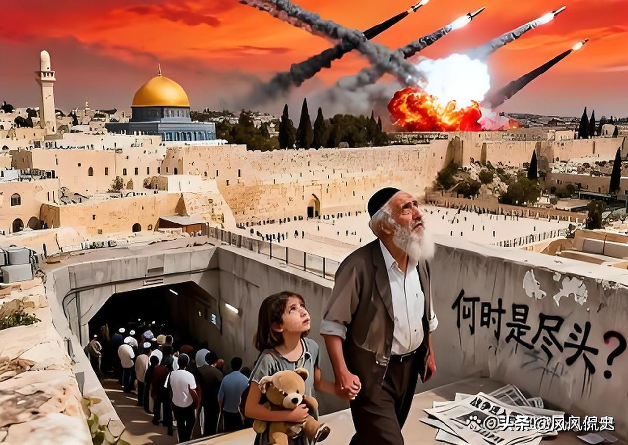 以色列现在的处境，说白了就是一道无解的死题：停手，家园随时可能面临袭击，平民安全