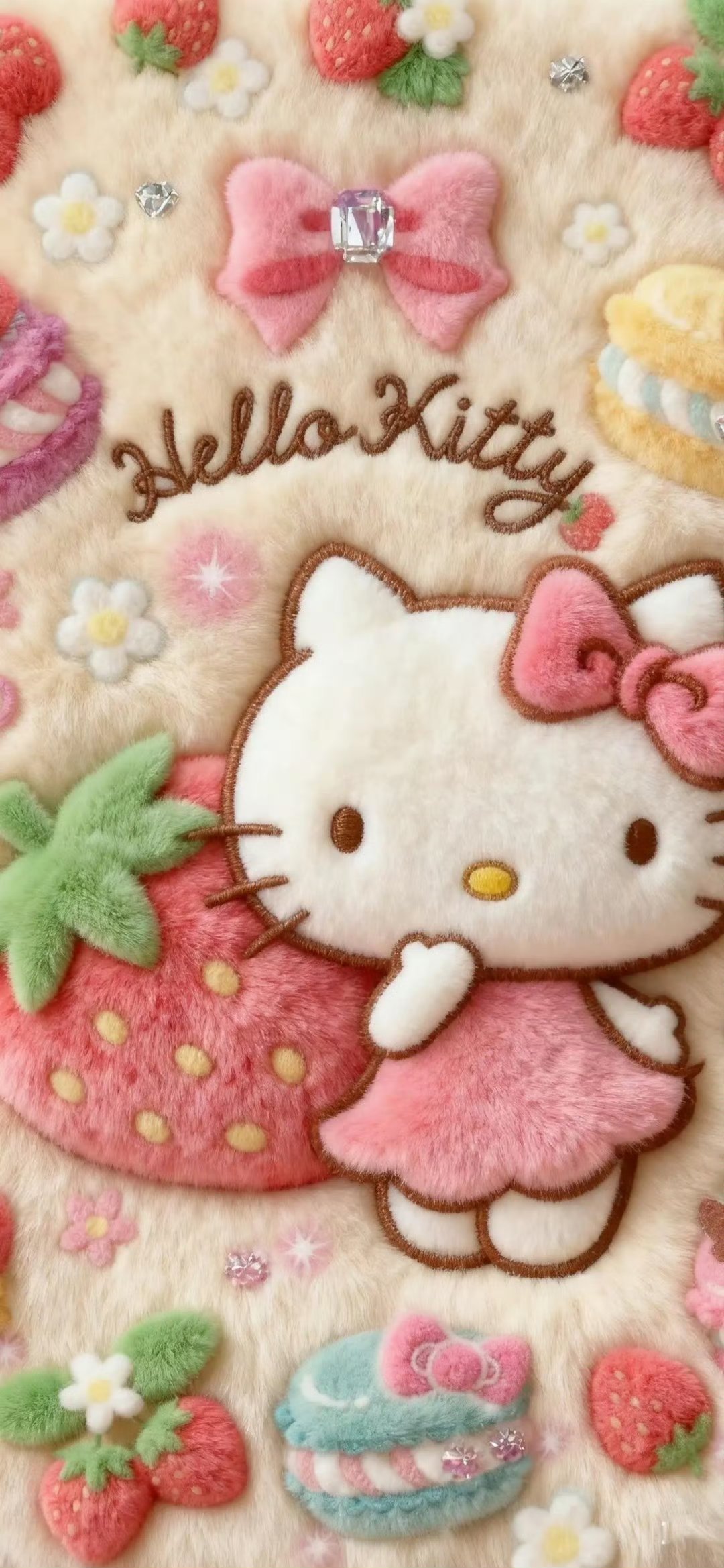 毛绒壁纸 | HelloKitty壁纸 | 毛绒绒壁纸 | 粉色系壁纸 | 可爱