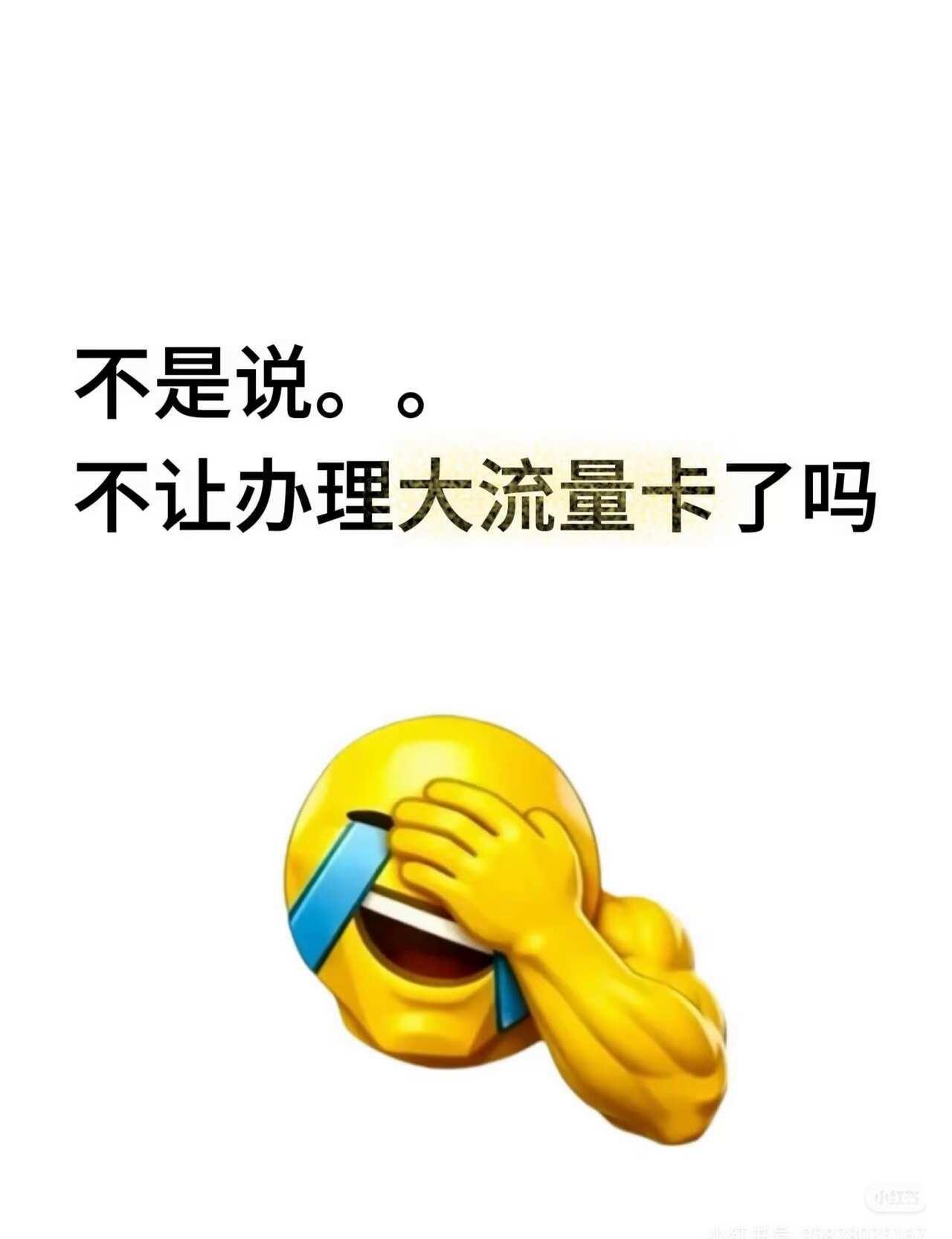 不是说，不让办理大流量卡了吗
流量卡 流量卡避坑 手机流量卡 流量卡避雷