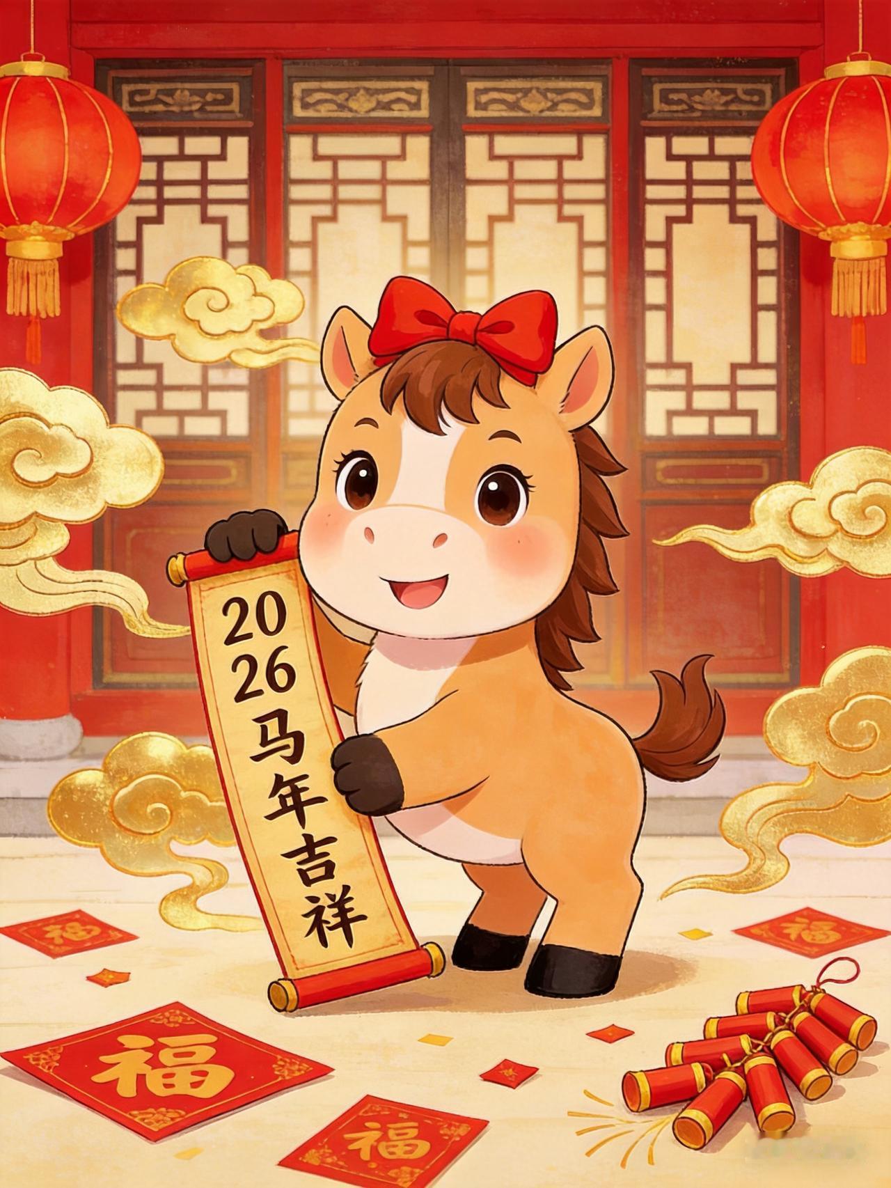 天南地北大拜年今天大年三十，祝我所有的粉丝朋友、以及未来的粉丝朋友：马年吉祥、马